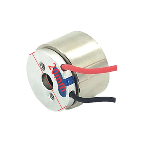 20mm And 26mm Linear Voice Coil Actuator Built For High Precision Motion, Brushless Direct Drive, Model 20VC001, side view