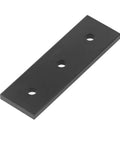 Beefy Heavy Duty Aluminum Alloy Joint Plate With 3 Holes Mending Flat Bracket For Furniture 2 Pcs Rustproof Fixing Plate Straight Brace