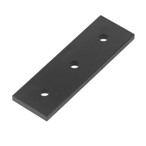 Beefy Heavy Duty Aluminum Alloy Joint Plate With 3 Holes Mending Flat Bracket For Furniture 2 Pcs Rustproof Fixing Plate Straight Brace