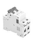Heavy Duty Dc Mcb 1P 2P Miniature Circuit Breaker 500V Rating with flame retardant housing and overload shutoff design.