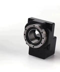 High Efficiency 200mm Hollow Rotating Platform Planetary Gearbox Speed Reducer For 750W Servo Motor And Nema34 Stepper Compact Design Flexible Gear Ratios Rock Solid Long Lasting Heavy Duty Performance black metal hollow rotary platform gearbox