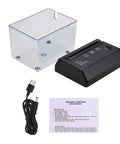 No Hassle Mini Paper Shredder With Built In Letter Opener Usb And Battery Powered Quiet Strip Cutter For A6 And Folded A4 Documents Office Home Essentials with USB cable and user manual.