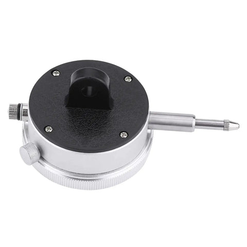 Top view of High Sensitivity Dial Indicator Gauge 0 to 10mm Range 0.01mm Accuracy, All Metal Construction, Precision Measuring Tool