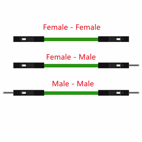 90 Pack Breadboard Jumper Wires Kit 20cm 2.54mm Male Female Multicolor Cables For Arduino Raspberry Pi Prototyping