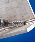 Grinding stainless steel with Five Piece Tungsten Carbide Burr Set With One Quarter Inch Shank For Stainless Steel Grinding