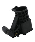 Kickass BT40 75 Degree Tool Holder Pot For CNC Milling Machines Straight Shank Storage Cup, black plastic body with precision design.