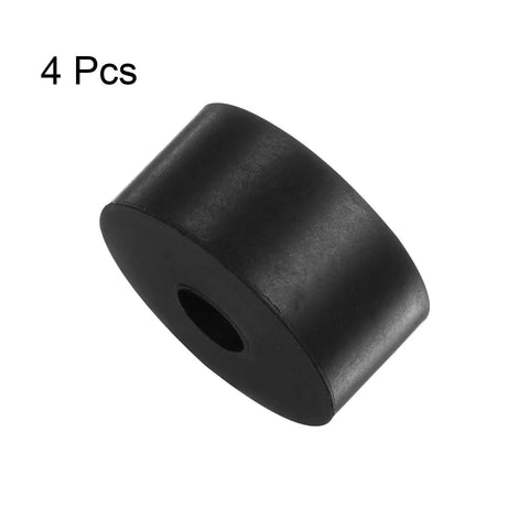 4 Pack Rubber Spacers Neoprene Anti Vibration Isolators 12mm ID X 50mm OD X 30mm Thick For Home Car Boat Quiet Mounts Washers And Bushings Black Great For Outdoor Use And Heavy Duty Mounting In Workshops