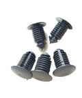 Rock Solid Heavy Duty Car Clips Nylon Auto Fastener Bumper Retainer Plastic Rivet Kit, black nylon push clips