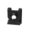 Close-up of 20 Piece Pack Of Badass Spring Steel U Nut Clips With Sharp Black Oxide Finish Fits M5 And ST4.8 Bolts.