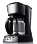 Fuel Your Daily Grind With This Fully Automatic Coffee Maker And Espresso Machine Featuring An Integrated Bean To Cup Grinder Programmable One Touch Drip System For Home, sleek black design.