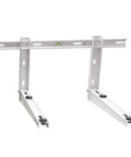 Heavy Duty Mini Split Wall Mount Bracket For 9000 To 36000 BTU Universal Ductless AC And Outdoor Condenser, foldable steel design