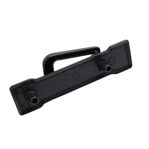 Back view of Two Pack Vintage Black Cabinet Pulls Zinc Alloy Knobs With Screws For Cabinets Drawers And Dressers Durable Finish