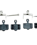 Heavy Duty Semi Metal Disc Brake Pads For Electric Scooters Compatible With Dualtron Thunder Zero 8X 10X Kugoo G1 Two Pair, includes clips.