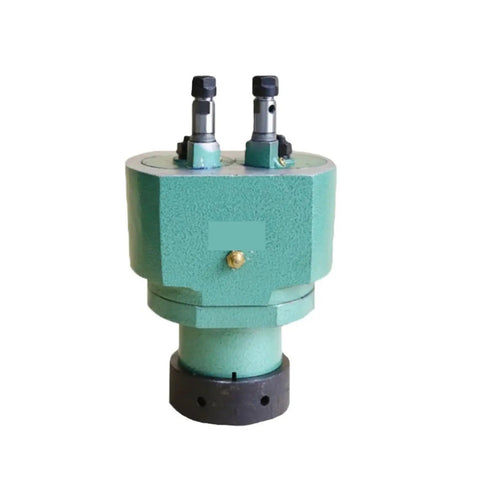 Dual Spindle CNC Drill Head For Metalworking, 2-Head Multi Spindle System With Precision 1:1 Speed Ratio, front view