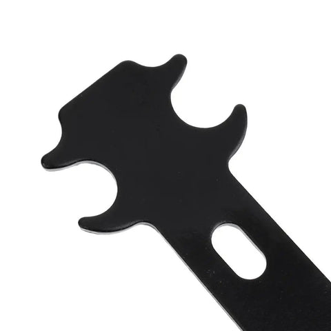Bike Chain Wear Indicator Tool For Mountain, Road, And Folding Bikes, Carbon Steel Chain Checker in close-up view.