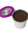 Stainless Steel Reusable K Cup 2 Pack With Built In Metal Filter For Keurig 1.0 2.0 KDuo KMini And More Eco Friendly Refillable Coffee Pod