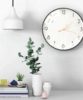 High Torque Clock Movement Kit For DIY Repair 31mm Shaft Quartz Wall Clock Movement Metal Replacement Mechanism With Hands 8 Pack 24mm Thread Great For Home Craft Projects And Quick Fixes in modern living room setting