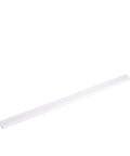 33 Inch White Epoxy Coated Steel Top Track With Wall Frame And Mounting Hardware For Storability Framing System That Holds 90 Percent Of The System Weight 14 Gauge Heavy Duty Track Mounts To Wood Hollow Or Concrete Walls