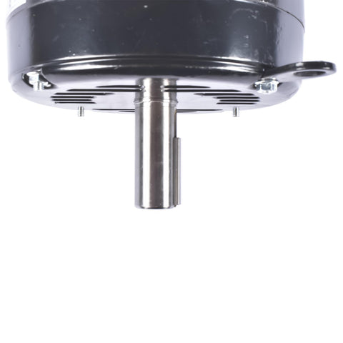 Rock Solid Heavy Duty 7.5 Hp Air Compressor Motor Single Phase Electric Motor 3450Rpm 208 To 230 Volt 60Hz AC drive, close-up of motor connector.