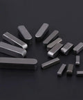 Round Ended Feather Keys Set 140 Piece For Keyways And Fasteners In Mechanical And Industrial Projects, various sizes