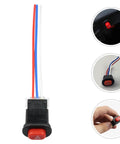 Motorcycle Hazard Switch Button For Scooter And Electric Bike Emergency Warning Controller With Double Flash Flasher ABS