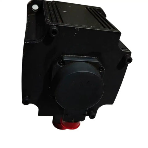 Beefed Up Servo Motor With Rock Solid Torque Control For Heavy Duty Processing Equipment, Built For Reliability, Smooth Operation, Precise Positioning, And Long Lasting Industrial Performance In Tough Settings, black metal