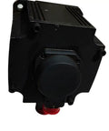 Built Like A Tank High Stability Servo Motor HF353S-A42 shown from side view, featuring a robust black casing and red connector.
