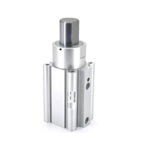 Heavy Duty Pneumatic Air Cylinder Stop Block Actuator RSDQB Series with metal body for industrial automation use.