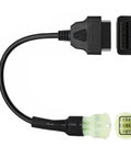 OBD2 OBDII 6 Pin 16 Pin Diagnostic Adapter Cable For KTM Motorcycles Plug And Play Connector Lead close-up image