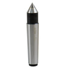 3MT Carbide Tipped Morse Taper Solid Dead Center with 60 Degree Point, 4.92 Inch Length for High Precision Lathe Machining