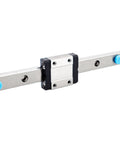Plug And Play Linear Guide Rail With Block For CNC And 3D Printer C Or H Type High Precision Smooth Motion For Small Machines Compact Design With Pre Drilled Holes For Quick Alignment And Easy Installation In Tight Spaces, MGN12H aluminum rail
