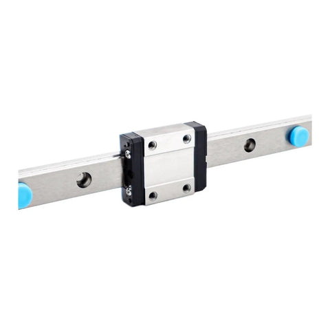 Plug And Play Linear Guide Rail With Block For CNC And 3D Printer C Or H Type High Precision Smooth Motion For Small Machines Compact Design With Pre Drilled Holes For Quick Alignment And Easy Installation In Tight Spaces, MGN12H aluminum rail
