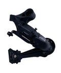 Rear Derailleur For 9 Speed Mountain Bikes, Direct Mount Or Hanger Mount, Shimano And SRAM Compatible, side view angle