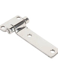 T Shape Door Hinge 304 Stainless Steel Heavy Duty Marine Grade Hinges With Screws for RV Van Cabinet Yacht Hatch, shiny finish