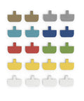 Multi-color Large Write On Cable Labels Set For Home And Office, Cord Labels, Wire Tags, Cable Tags, 20 pcs, no sticky residue