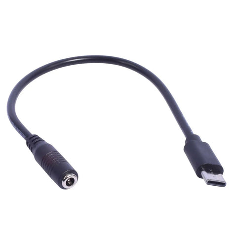 Beast Mode USB C Extension Cable For Rapid Charge Plus Steady Data Flow Fits Phones Tablets Headphones Controllers Hella Durable Braided Mesh Plug In Ready Daily Driver showing Type C male to 3.5x1.35mm female connector.