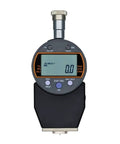 Rock Solid Type B Digital Rubber Hardness Tester GSD 750K with digital display and calibration buttons.