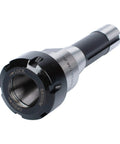 R8 Taper ER32 Collet Set Kit With 12 Collets, Collet Holder Chuck, shown in precision chrome finish, 0.0004 inch accuracy