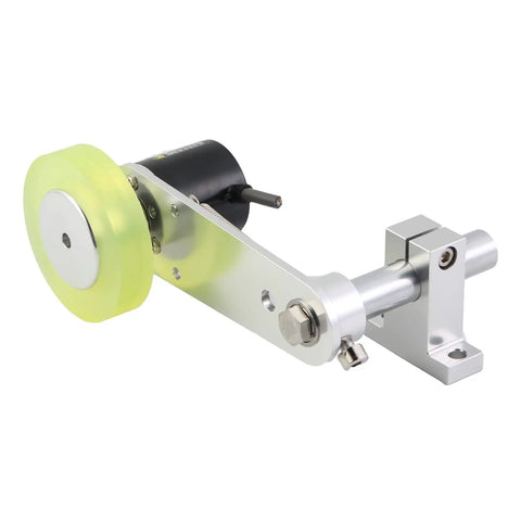 Aluminum Alloy Rotary Encoder Bracket For 38mm OD Encoders 6mm Shaft Mounting Frame With Movable Sliding Bracket And Adjustable Steel Support
