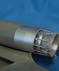 Close-up of B-1B Lancer Jet Nozzle Detail Set For One Forty-Eight Scale Aircraft Resin Kit With Twenty Six Parts Upgrade MDR4835.