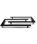 Modern Towel Shelf With Matt Black Finish Four Tier Wall Mounted Towel Rails And Shelves Rack Dope Bathroom Upgrade For Bathrooms