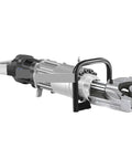 Heavy Duty Brushless Hydraulic Rebar Cutter And Bender With Rear Handle showing sharp blade for 4-16 mm rods, high power design.