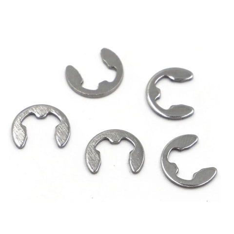 Top Shelf Stainless Steel E Clips And Circlips Heavy Duty Metric Retaining Washers For Easy Shaft Snaps Rust Proof Flat Gaskets Spanning M1.2 Through M12 Total No Sweat Install