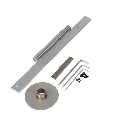 Automatic Heat Shrink Tube And Cable Cutting Machine With Programmable Digital Controls No Sweat Setup tool kit with metal parts and accessories.
