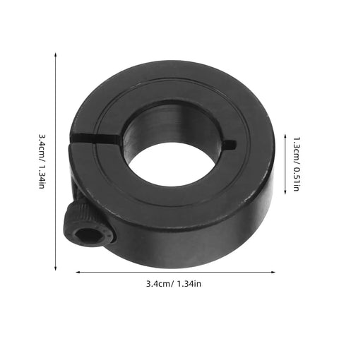 Badass Steel Split Shaft Collar Clamp With Rock Solid Bearing Lock For Seamless Mechanical Assembly And Heavy Duty Industrial Rig Builds Built Tough As Nails At Precise Sixteen Millimeter Bore