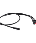 Ultra Long 8 Pin E Bike Cable Throttle Display Brake Sensor For 24 To 72V Systems One To Four Split Connector Upgrade Rig, 105cm black cable