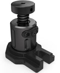 Beefy Heavy Duty Machinist Jack For Milling Machines With Three Quarters To Six ACME Screw Large 1.4 Inch Contact Pad Brass Locking Base