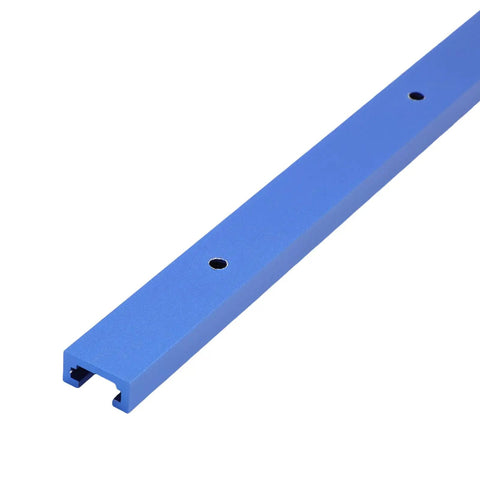 Two Pack Aluminum T Track Kit 800mm Blue Oxidized T Slot Track With Predrilled Holes And Screws For Woodworking Jigs Router Table Saw Setup