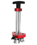 Adjustable 0 To 100 Degrees Sheet Metal Bender Roller With Quick Setup For 7 To 130 mm Bends, ergonomic design, red color