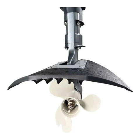 Outboard Whale Tail Hydrofoil Stabilizer For 40 To 350HP Boat Engines With Quick Install No Tool Dismantling Plug And Play